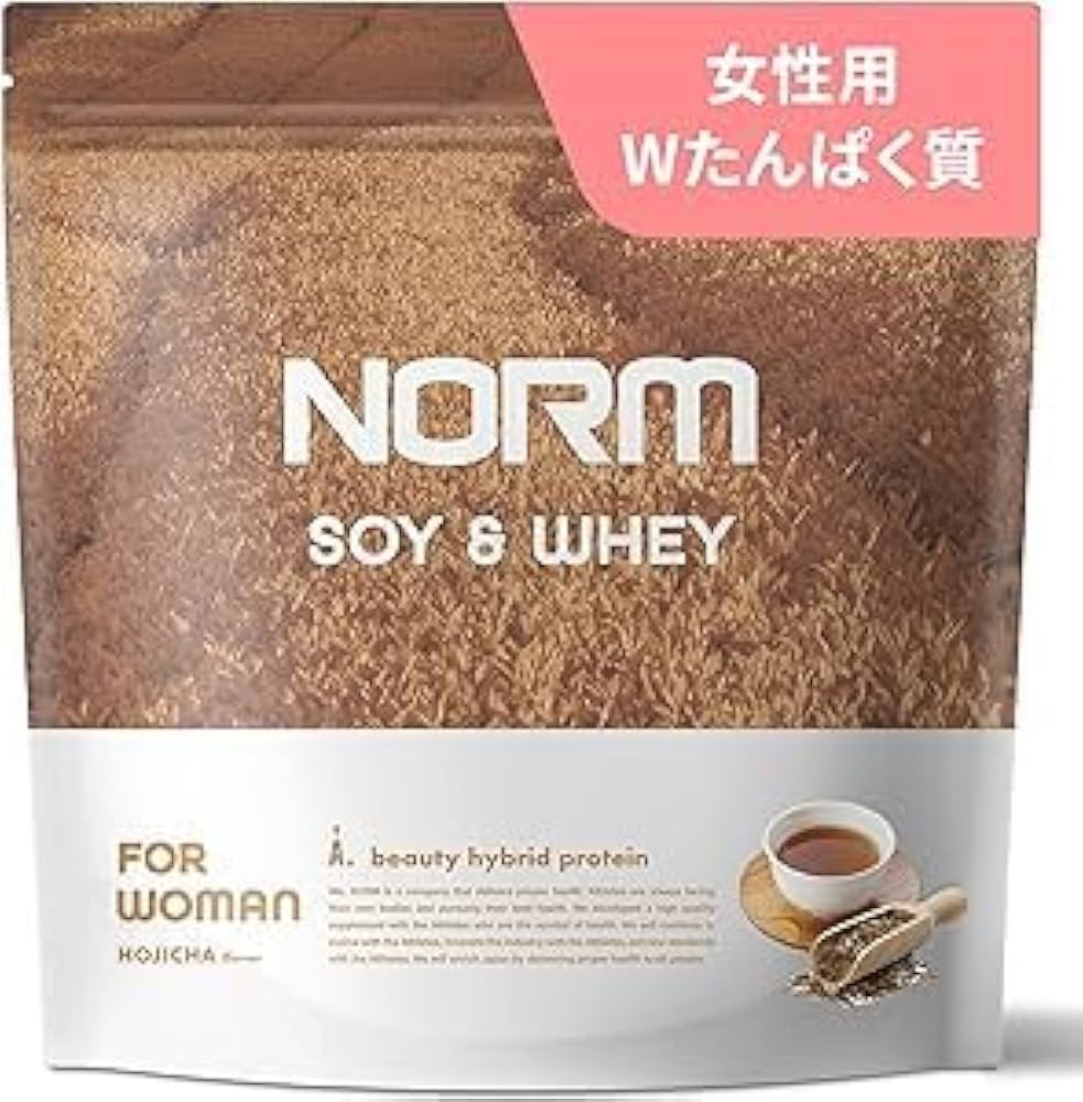 Amazon.co.jp: NORM ノーム ソイプロテイン ダイエット プロテイン
