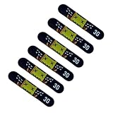 Obotsnoi Bandes de poids réglables pour raquette de tennis pour une meilleure stabilité de la puissance et contrôle du balancement, bandes stabilisatrices de cadre de raquettes