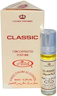 AL-Rehab Classic Imported Original UAE Floral Liquid Attar For Unisex, 6ml