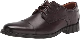 Clarks Whiddon Plain Toe Schnürhalbschuh für Herren, Oxford