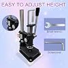 Bath Bomb Press Machine, 5 Mold DIY Bath Bomb Maker Kit, Heavy Duty Adjustable Height Soap Press with Metal Base for Professional & Home Use