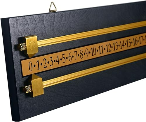 Marcador de billar de madera para pared miniatura 3