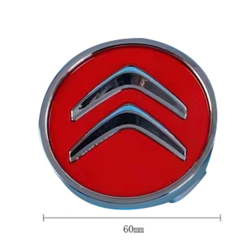 4 Pièces 3D Capuchons De Garniture De Moyeu Central De Roue Autocollant De Logo De Voiture Pour Citroen DS3 / DS DS3 2009-2016,56MM