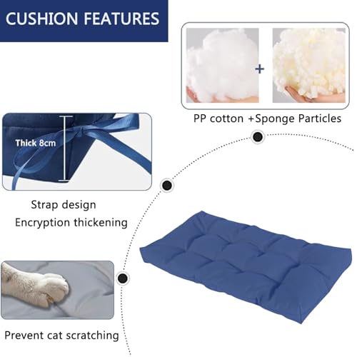 Coussin imperméable ultra épais contre les assises dures