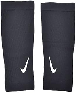 Nike Zoned Support Calf Sleeves Black | Silver XL