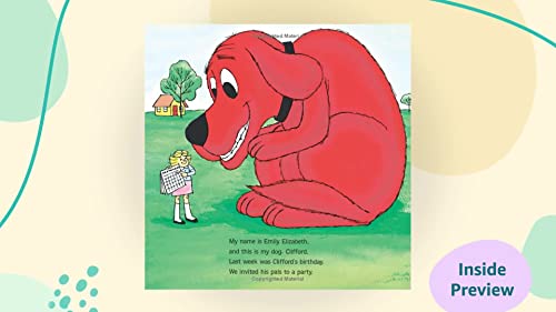 Clifford's Birthday Party 0590442325 Book Cover