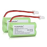 Floureon 2 Packs Rechargeable VTech BT162342 BT262342 BT166342 BT266342 Replacement Cordless Phone Battery 2SNAAA70HSX2F 2SN-AAA40H-S-X2