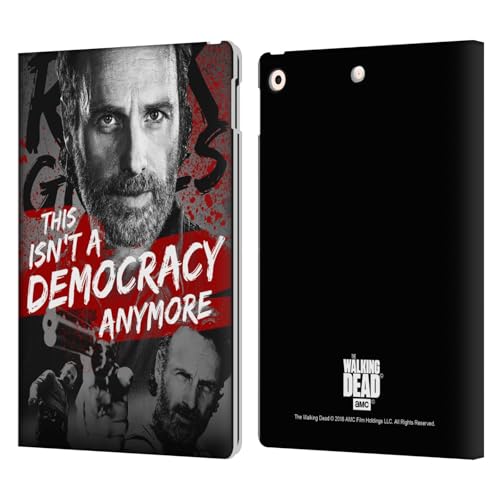 Housse iPad 10.2 Walking Dead Rick Grimes étui visionnage vidéo train