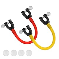 2 Stück Skispitzenverbinder für Kinder, Tragbarer Skiverbinder mit 4 Abstandshaltern Ski-Trainingshilfe Ski-Trainingsgerät für Kinderanfänger (Rot, Gelb)