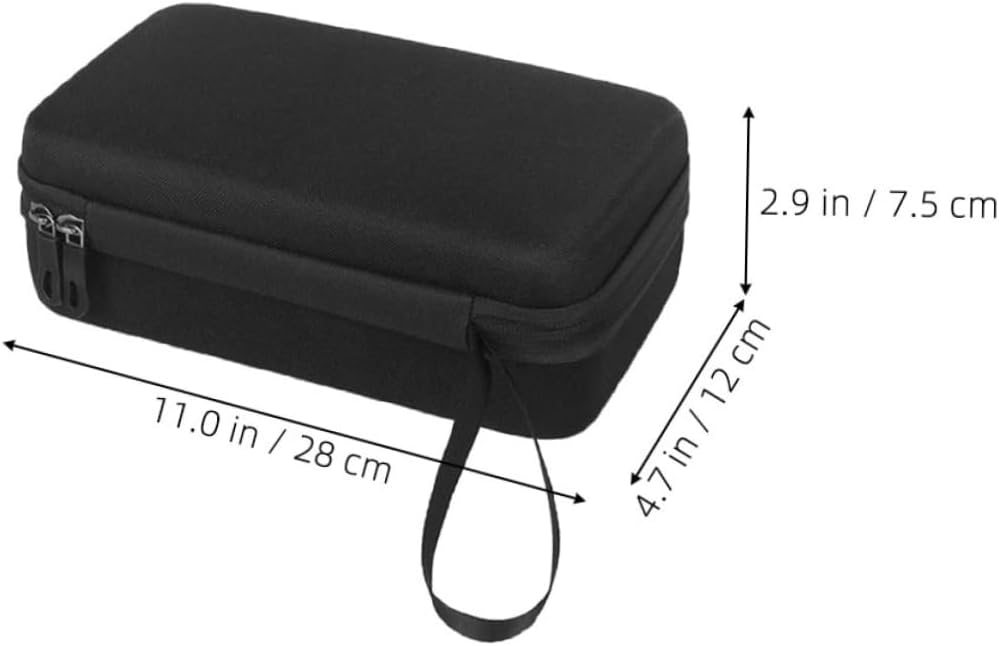 2Pcs Electric Vehicle Charger Storage Bag Durable Hard Shell Bike Accessories Pouch for Organizing Chargers Cables Mobile Phones for Bicycles Electric