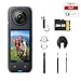 Produktbild Insta360 X4 Unsichtbares Tauch-Bundle  wasserdichte 8K 360°-Action-Cam, 4K Weitwinkelvideos, Unsichtbarer Selfie-Stick, Abnehmbarer Linsenschutz, 135 min Akkulaufzeit, KI-Bearbeitung, Stabilisierung
