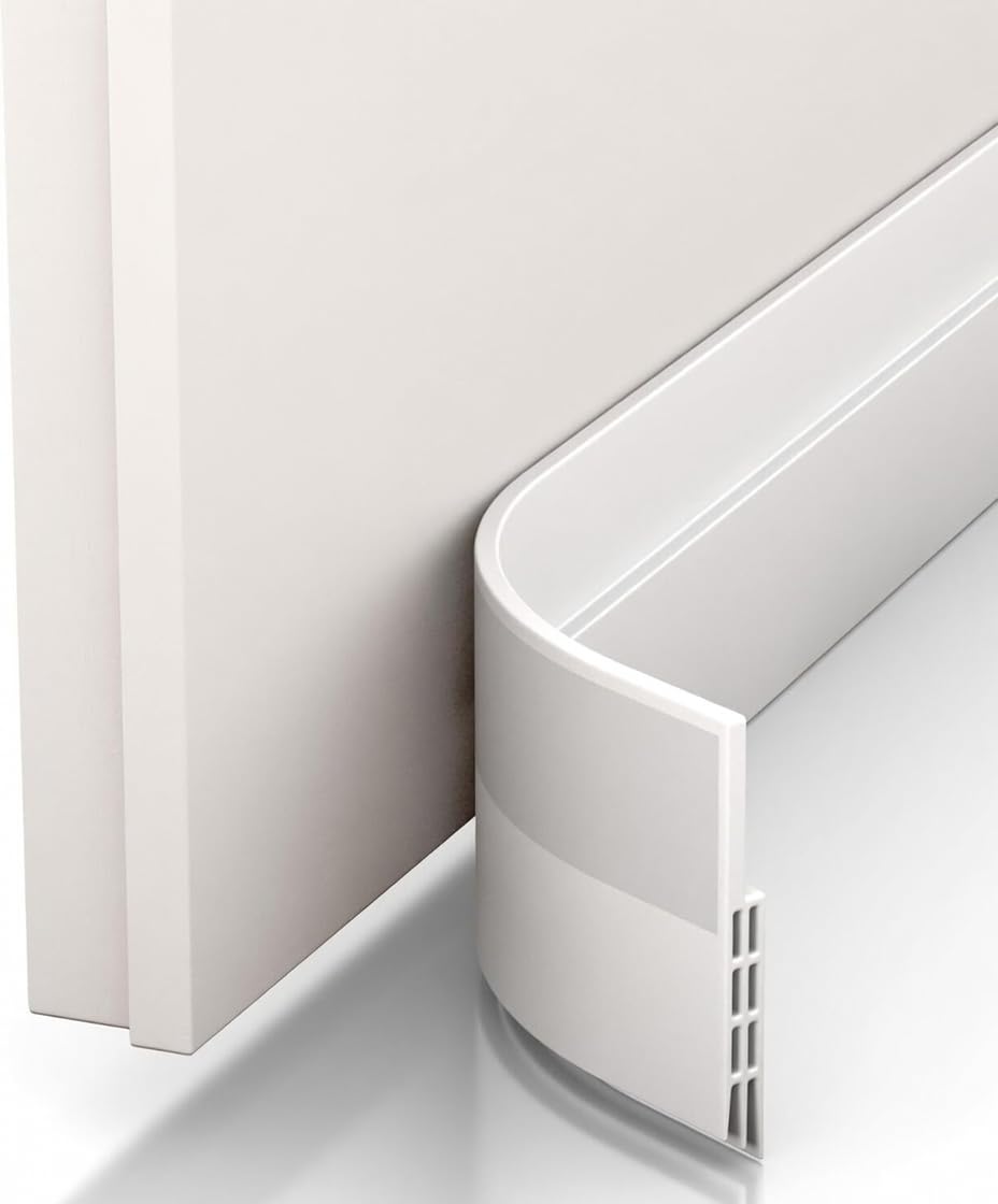 Premium Door Draft Excluder Strip - Energy Saving Door Seal, Easy Installation, Cold & Dust Proof for Door Bottom