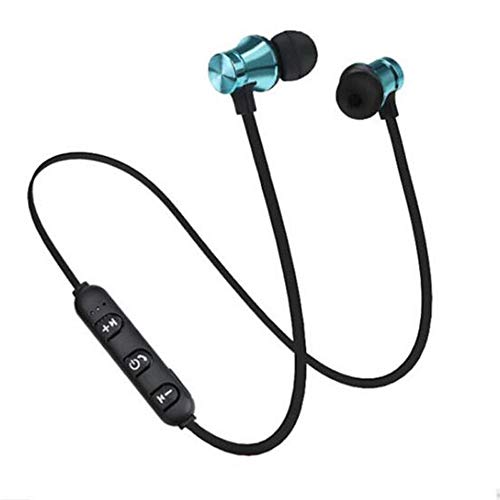 Auriculares Auriculares inalámbricos deportivos XT11 Auriculares estéreo inteligentes magnéticos Auriculares impermeables para todos los teléfonos inteligentes -Azul Cover