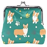 Fermeture élégante : équipée d'une élégante boucle de verrouillage de baiser 3D pour une fermeture sécurisée, petite poche pour une ouverture et une fermeture sans problème pour un accès facile aux pièces de monnaie