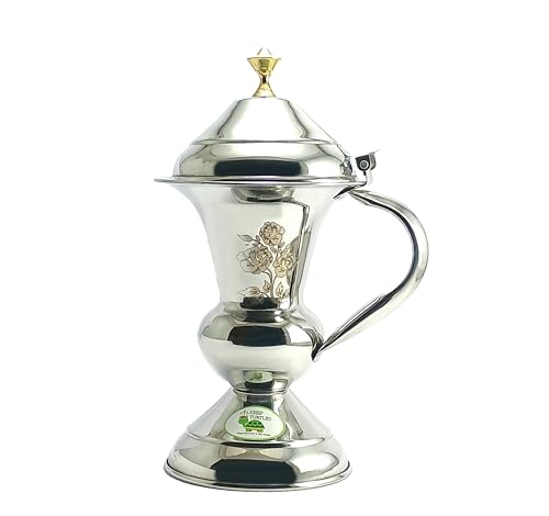 CHEF TURTLES® Stainless Steel Spitting Bowl Sputum Mug with Cover...