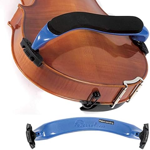Everest ESVAB ES Series Viola Shoulder Rest - Blue Cover