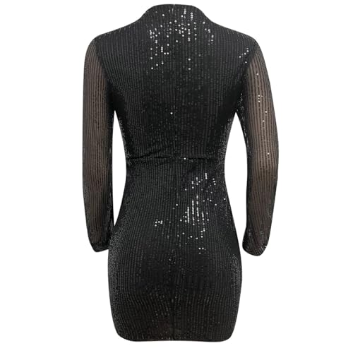 Robe pour fête bustier tulle pailleté confortable et ajustée - 6