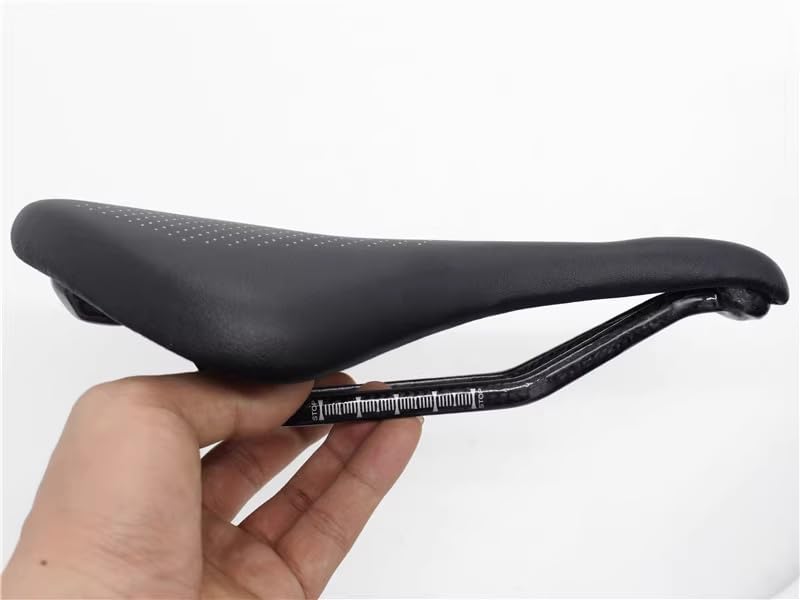 TentHome Sella MTB Antiprostata, Sella Carbonio Bici da Corsa Comoda per Uomo Donna, Sellino per Cyclette Antiprostata Gel, Ammortizzata