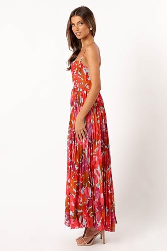 Petal & Pup Women's Achanti Pleated Maxi Dress3