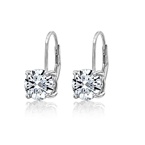 Amazon-Collection-Platinum-Plated-Sterling-Silver-Infinite-Elements-Zirconia-Leverback-Earrings