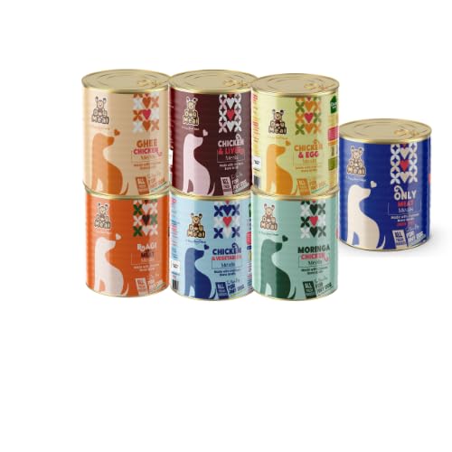Dog Meal | Weekly Meal | 400gm Each (Combo Pack of 7 Cans) | Bone Broth for Dogs | Ready to Eat | Wet Dog Food | All Dogs | Adult Dog Food | Variety | Pet Food | Vegetables | Preservative Free (B0CY99S5LS) Amazon Price History, Amazon Price Tracker
