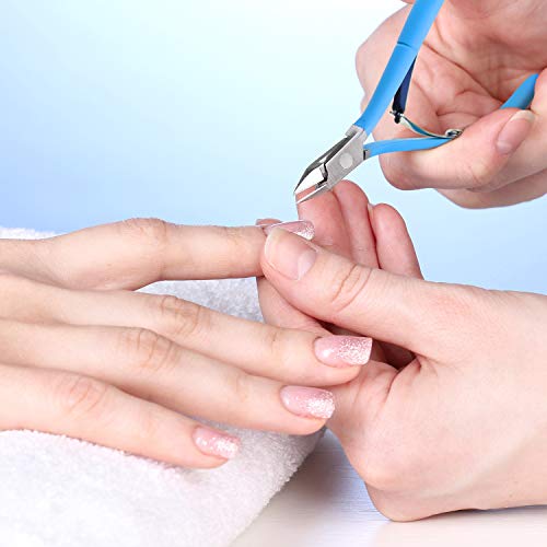 3 peças de cortador de cutícula, cortador de cutícula, cortador de unhas, lâmina pontiaguda, cortado