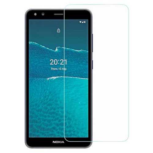 Image of Embed HD-Clear Screen Guard for Nokia C1 2nd Edition - Harder or Durable Plastic & More Impact-Resistant Than Glass, with Free Installation Kit