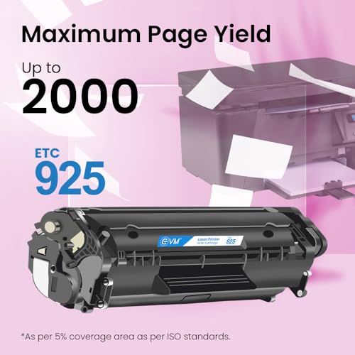Image of EVM Compatible Toner Cartridge for HP LaserJet P1102 /P1102w /P1106 /P1108 /M1136 MFP /M1212nf /M1214 - 1600 Pages | High Density | 1 Year Warranty