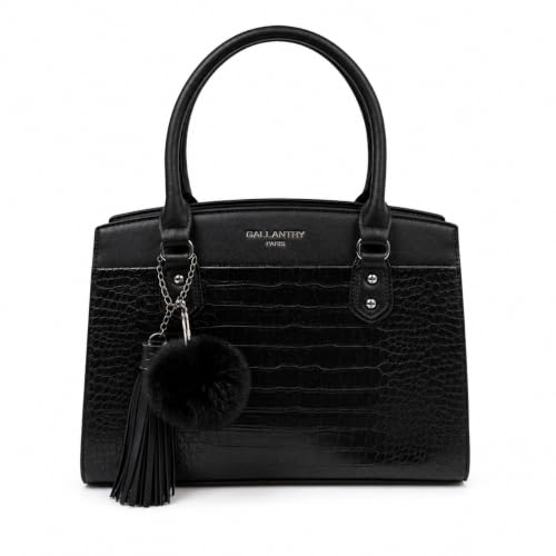 OLIVIA Sac à main cabas pour femme en cuir PU ECO, idéal pour le travail et les cours,