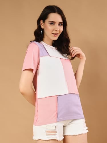 Image of THE DRY STATE Women Half Sleeves Cotton Tshirt