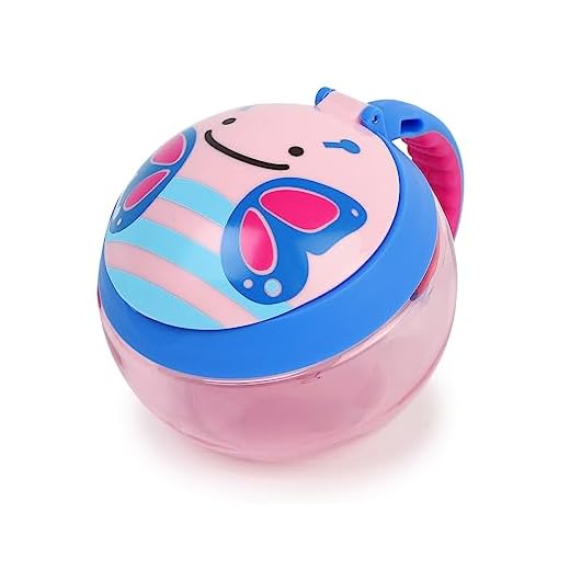 Skip Hop Baby Snack Container, Zoo Snack Cup, Butterfly