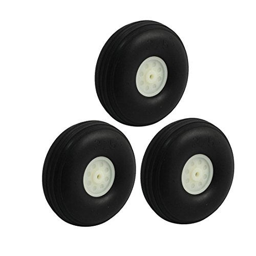 RC Flugzeug Räder Schwamm 20mm - 20 Stück Schwarze Reifen Für Modellflugzeuge