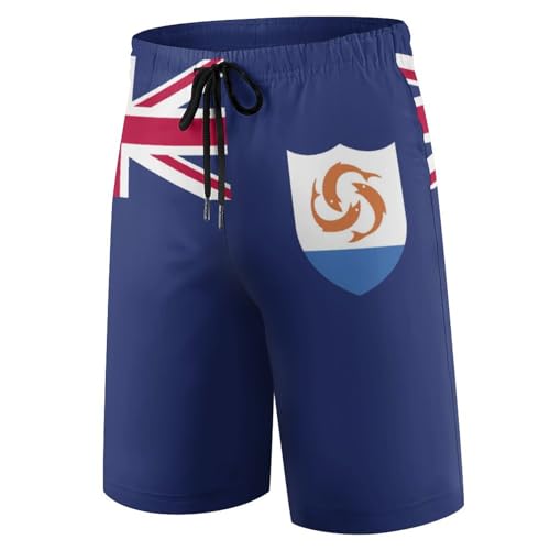 Aruba Flag Swim Trunks Quick Dry Shorts with Pockets for Men Beach Shorts2