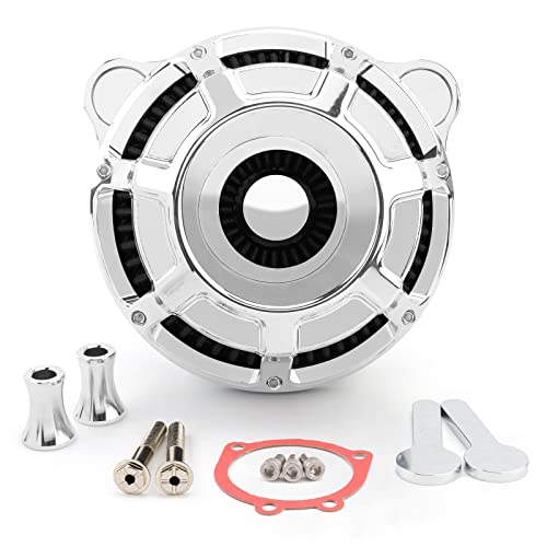 Motorcycle Air Cleaner Cnc Intake Air Filter For Harley Dyna Softail Heritage Fatboy 93-2015 Touring Street Glide 93-2007 Twin Cam Evo #TOP1