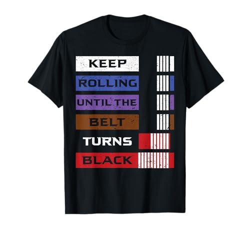 Keep Rolling Jiu Jitsu brasileño idea de diseño de regalo Camiseta