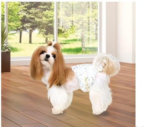 (2 Pack) Vibrant~Life Disposable Dog Wraps for Male Dogs, S, 12 Count