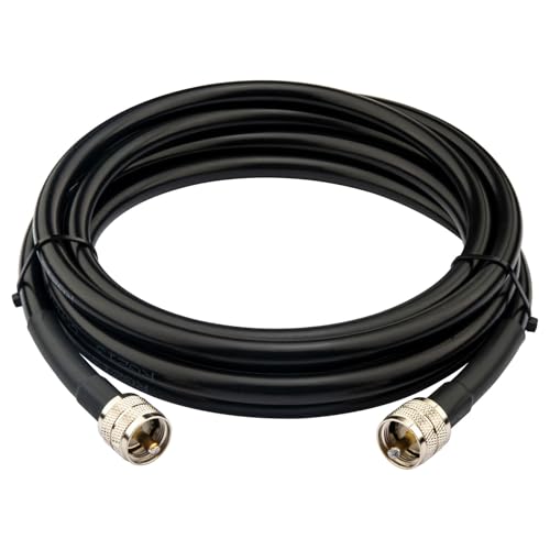 Câble coaxial CB ultra faible perte RG-213 avec fiches PL259