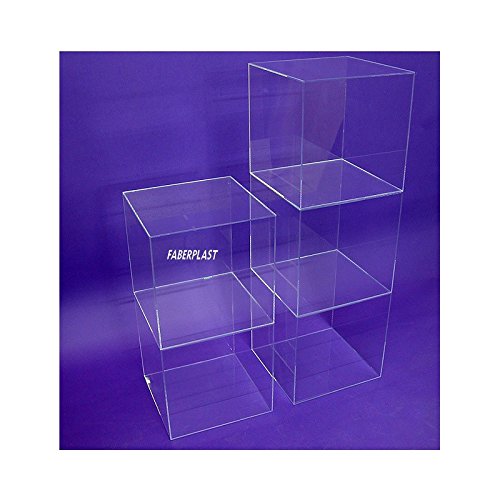 Faberplast FB331 - Cubo exposición, color transparente