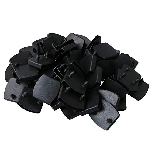 Genrics Ck 30Pcs Plastic Bed Slat Centre Caps Holders Replacement For Holding Bed Accessory #TOP3