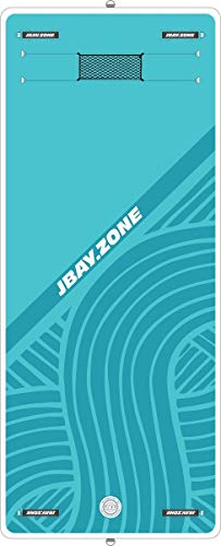 JBAY.ZONE Plataforma Hinchable JFIT 7'2'' Fitness Island Cm 218x91x15 Ideal para Yoga y Ejercicios en el Agua