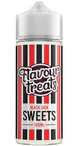 Flavour Treats Ohm Boy Vape Juice E Liquid 100ml Shortfill 70VG/30PG No Nicotine - Black Jack