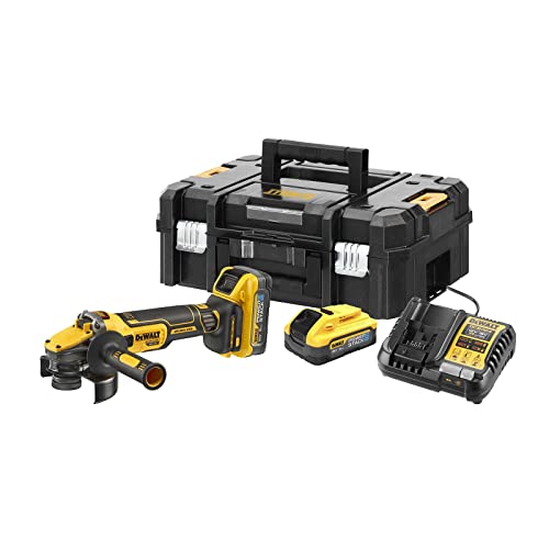 DeWALT Akku-Winkelschleifer DCG409H2T-QW 18V 5Ah, 125mm, inkl. Powerstack-Akku, Trennschleifer