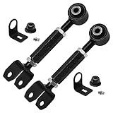 Detroit Axle - Rear 2pc Control Arms for 07-16 Honda CR-V, 2 Upper Control Arms Assembly 2007 2008 2009 2010 2011 2012 2013 2014 2015 2016 Replacement