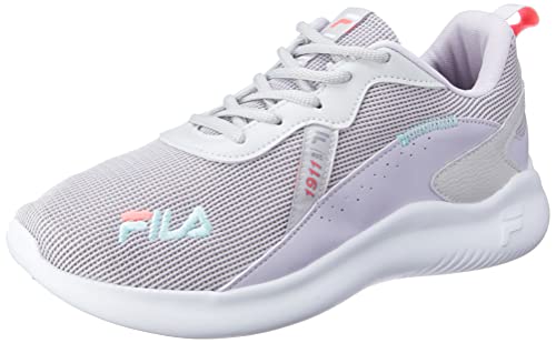 Tênis Fila Shine, Feminino, Prata/Lilás/Rosa, 35