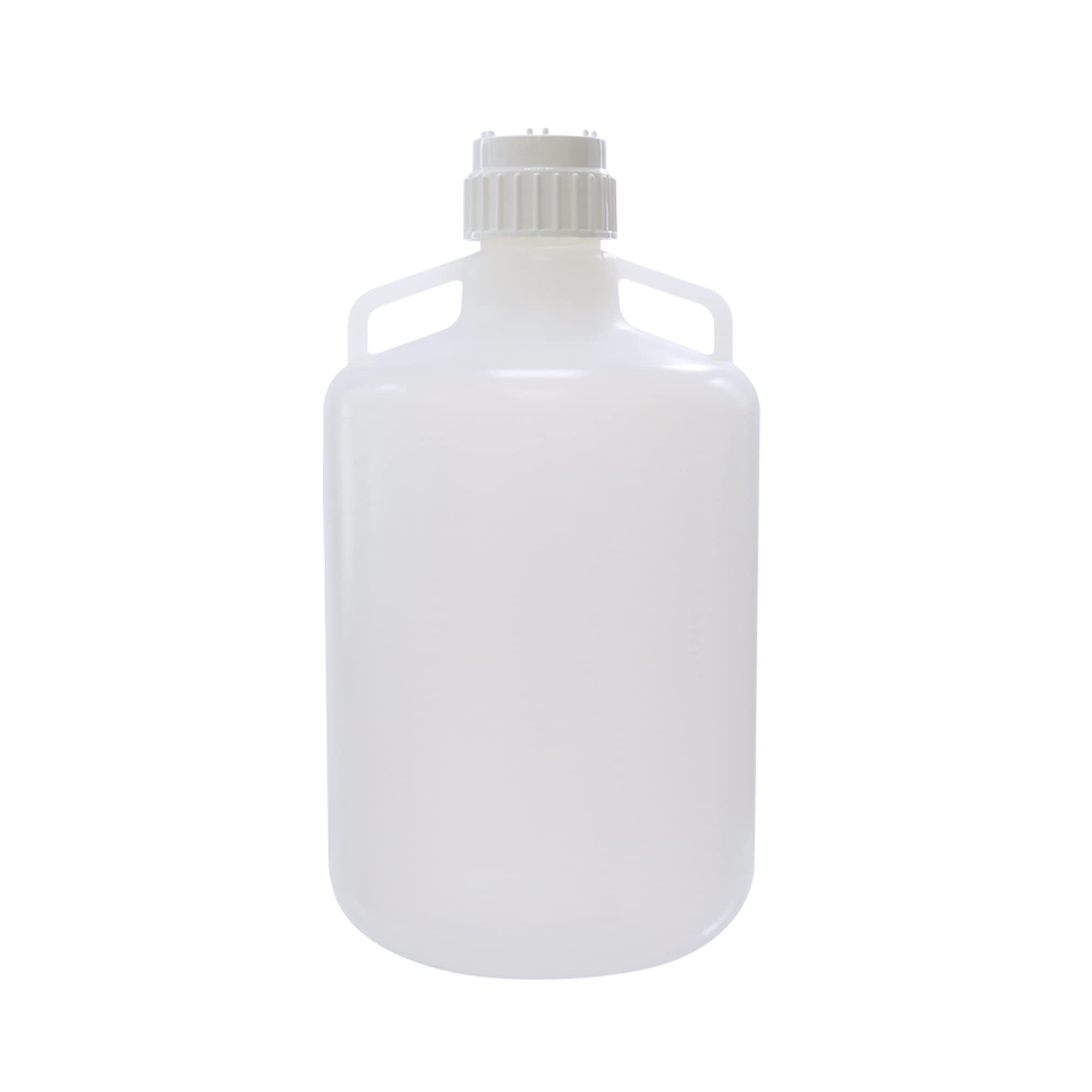 20L Round Carboy, PP Materia, Molded Graduation, with Integrated Shoulder Lifting Handle, IN-CAB20