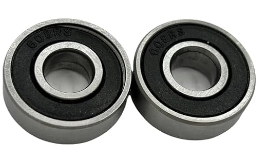 #N043347#608RS-2PK Pack of 2 Tile Saw Ball Bearing D24000 D24000S D36000 Durable New Replacement Parts for for DeWalt