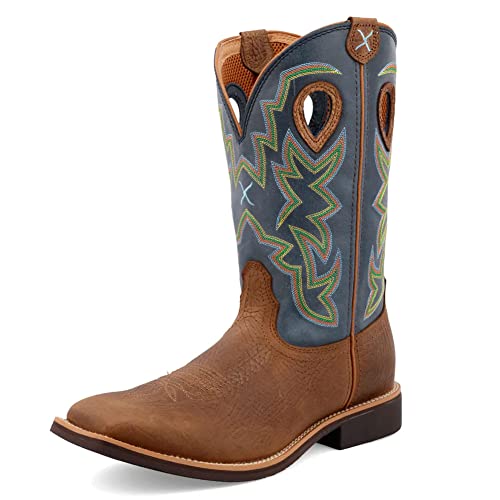 Image of Twisted X Men's 6 inch Work Oblique Toe Boot with CellSole comfort footbed