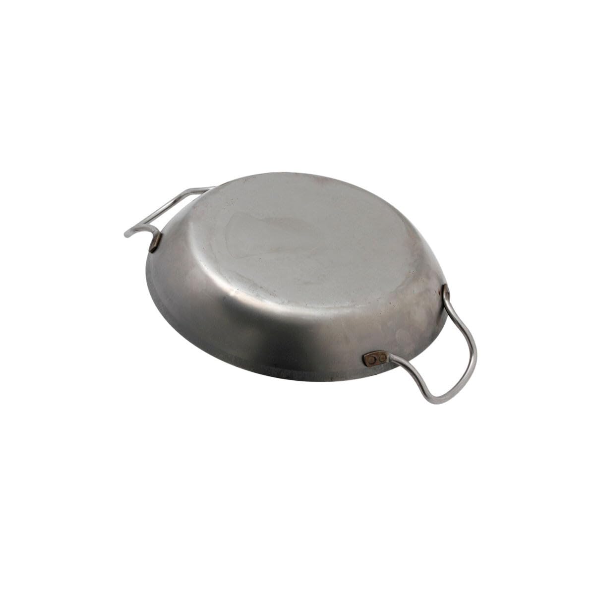 De Buyer - 5113.24 - Bratpfanne mit 2 griffen (servierpfanne) aus schwerem eisenstahl - 24cm