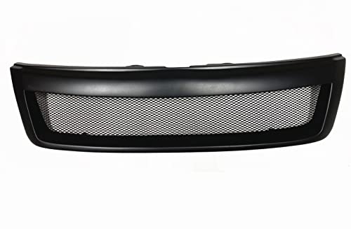 Rejilla de radiador Rejilla Delantera para Subaru para Forester 2009-2013, Parrilla Carreras Fibra Vidrio Estilo Panal Parachoques Superior Coche Capó Entrada Malla Rejillas