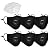 Heroky Kids Face Màsc Bandanas with Breathing Valve, Children's Reusable & Washable Dust-Proof Mouth Protection (6Pcs A, 12Filters)